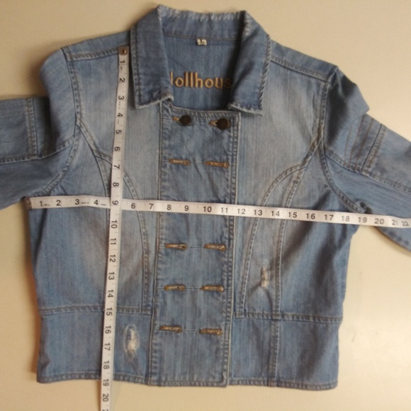 Dollhouse Jean Jacket size Large - Picture 7 of 8